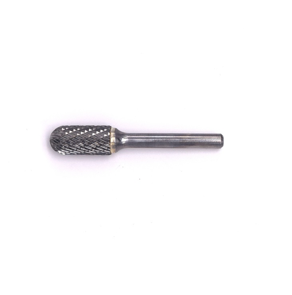 MASTER® Carbide Burr C122506 DC Cylindrical Ball Nose 6mm Shank - Double Cut